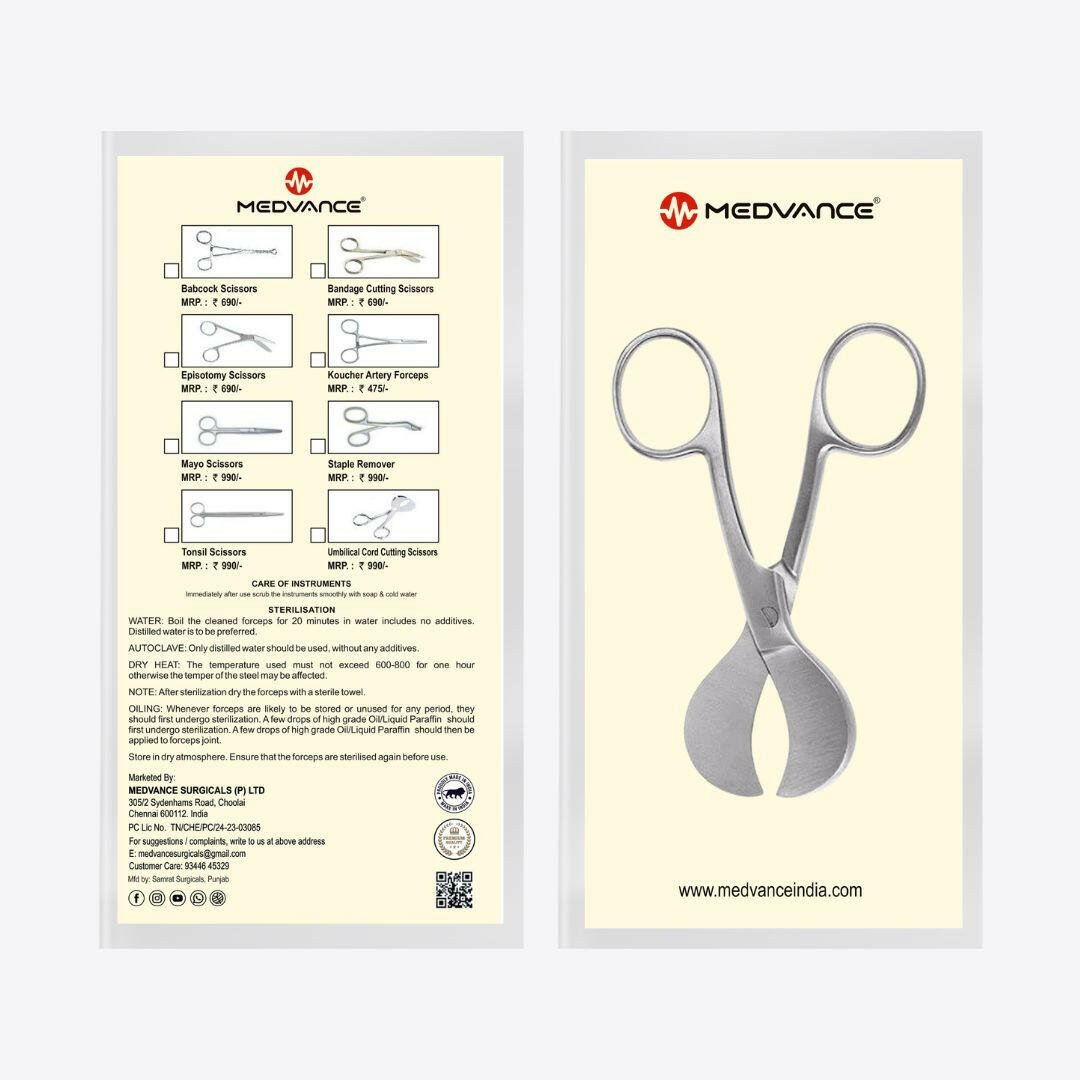 Medvance Umbilical Cord Cutting Scisors