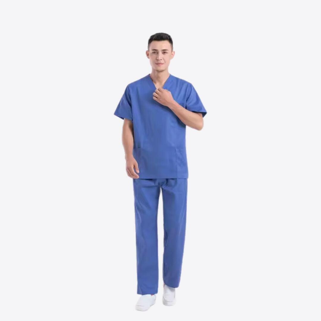 Medvance Classic Scrub Suit, Sky Blue