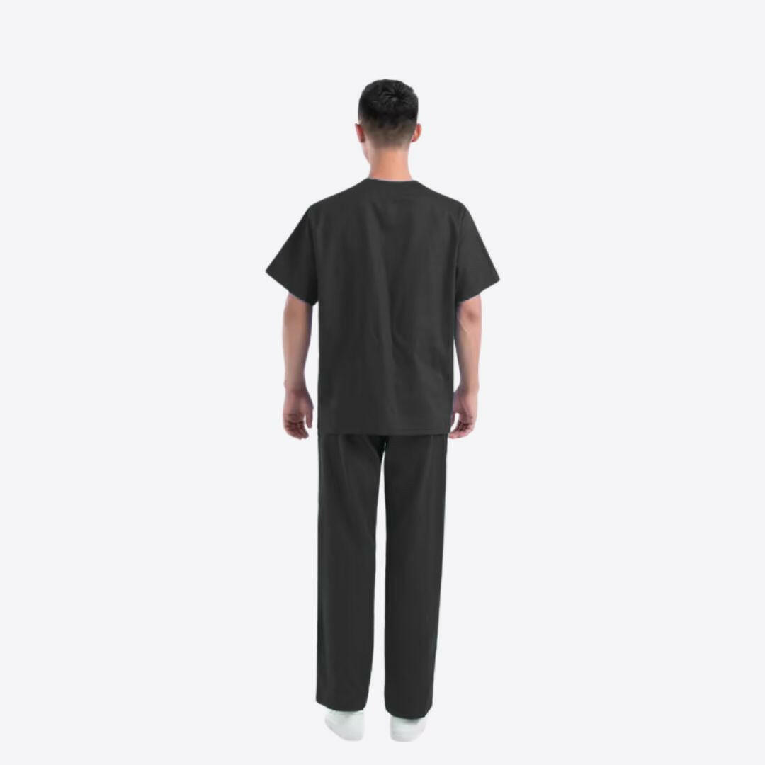 Medvance Classic Scrub Suit, Black