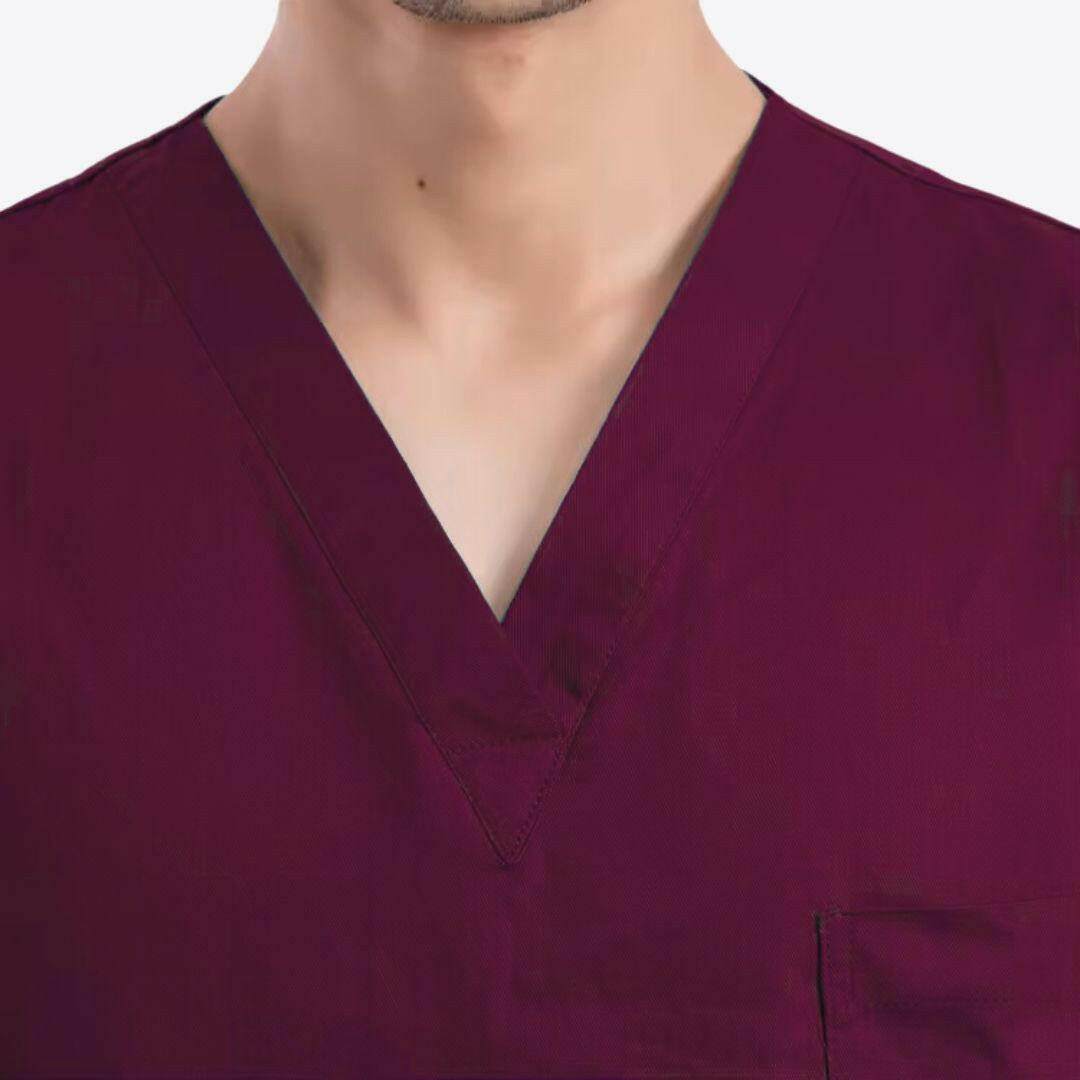 Medvance Classic Scrub Suit, Maroon