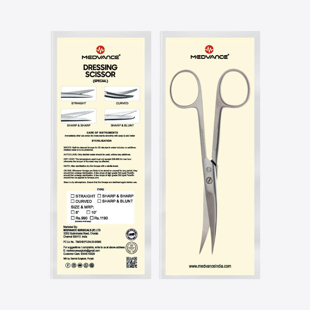 Medvance Dressing Scissors