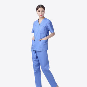 Medvance Classic Scrub Suit, Sky Blue